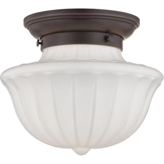 Dutchess Flush Mount by Hudson Valley. Made from steel in a traditional style.