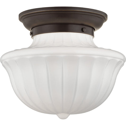 Dutchess Flush Mount by Hudson Valley. Made from steel in a traditional style.