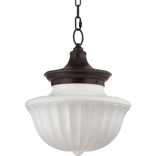 Dutchess Pendant Light by Hudson Valley. Made from steel in a traditional style.