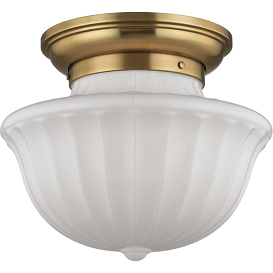 Dutchess Flush Mount by Hudson Valley. Made from steel in a traditional style.