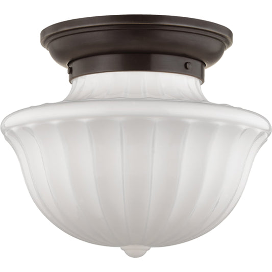 Dutchess Flush Mount by Hudson Valley. Made from steel in a traditional style.