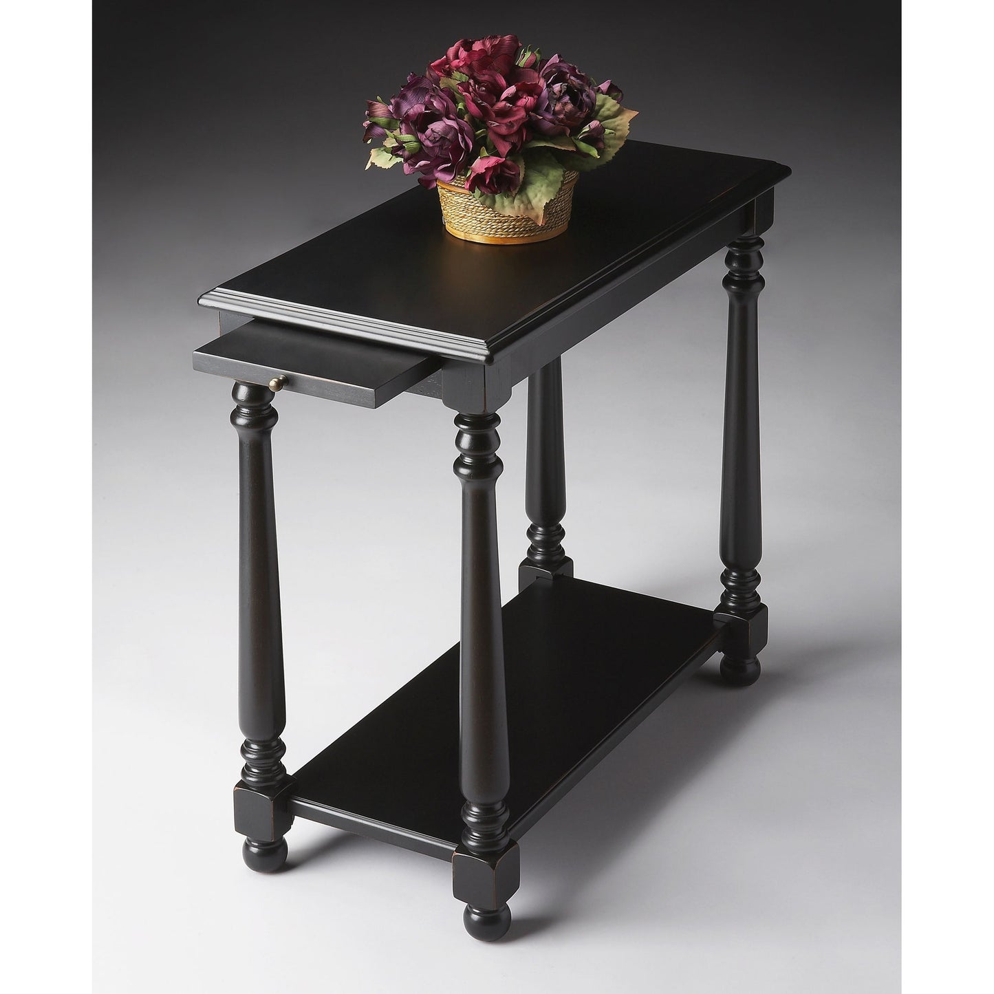 013 O-BUTLER-5017111 | Additional Silo | Devane Chairside Table by Butler Specialty Company. Made from unique in a traditional style.