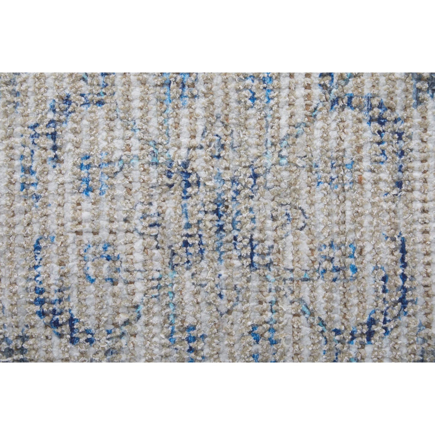 004 SI-1753691,SI-1753692,SI-1753693,SI-1753694,SI-1753695,SI-1753696 | Closeup | Caldwell Transitional Rug - 8108F by Feizy in gray, blue, ivory. Made from wool, viscose in a unique style.