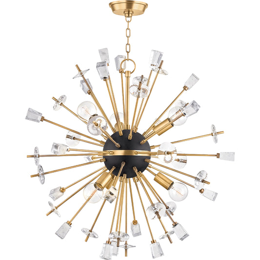 Liberty Chandelier by Hudson Valley. Made from steel in a modern style.