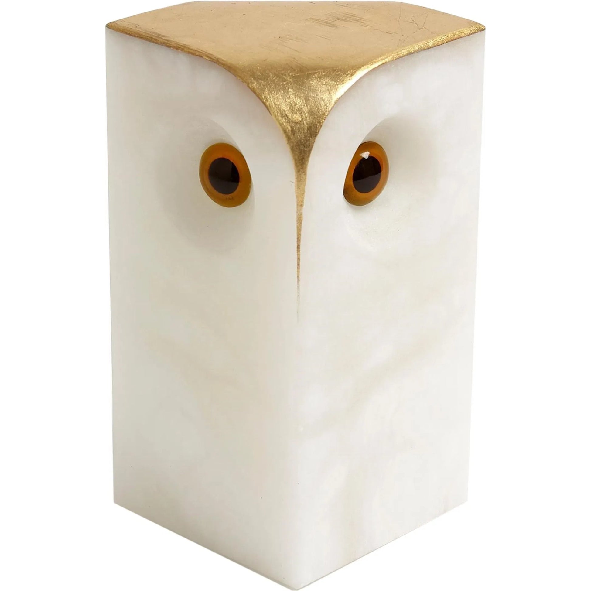 Alabaster Owl by Global Views. Made from alabaster in a eclectic & global style.