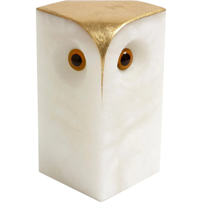 Alabaster Owl by Global Views. Made from alabaster in a eclectic & global style.