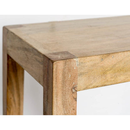 Colony Wood Seat Bar/Counter Stool by Mercana in natural. Made from unique in a modern style.