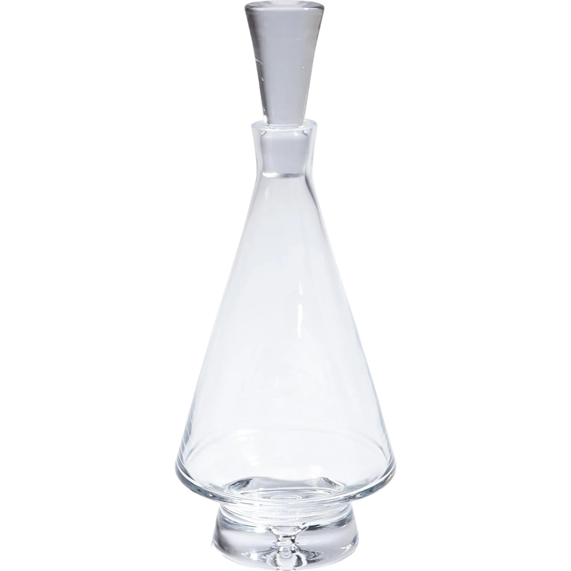 Fat Bottom Decanter by Global Views. Made from glass in a modern style.