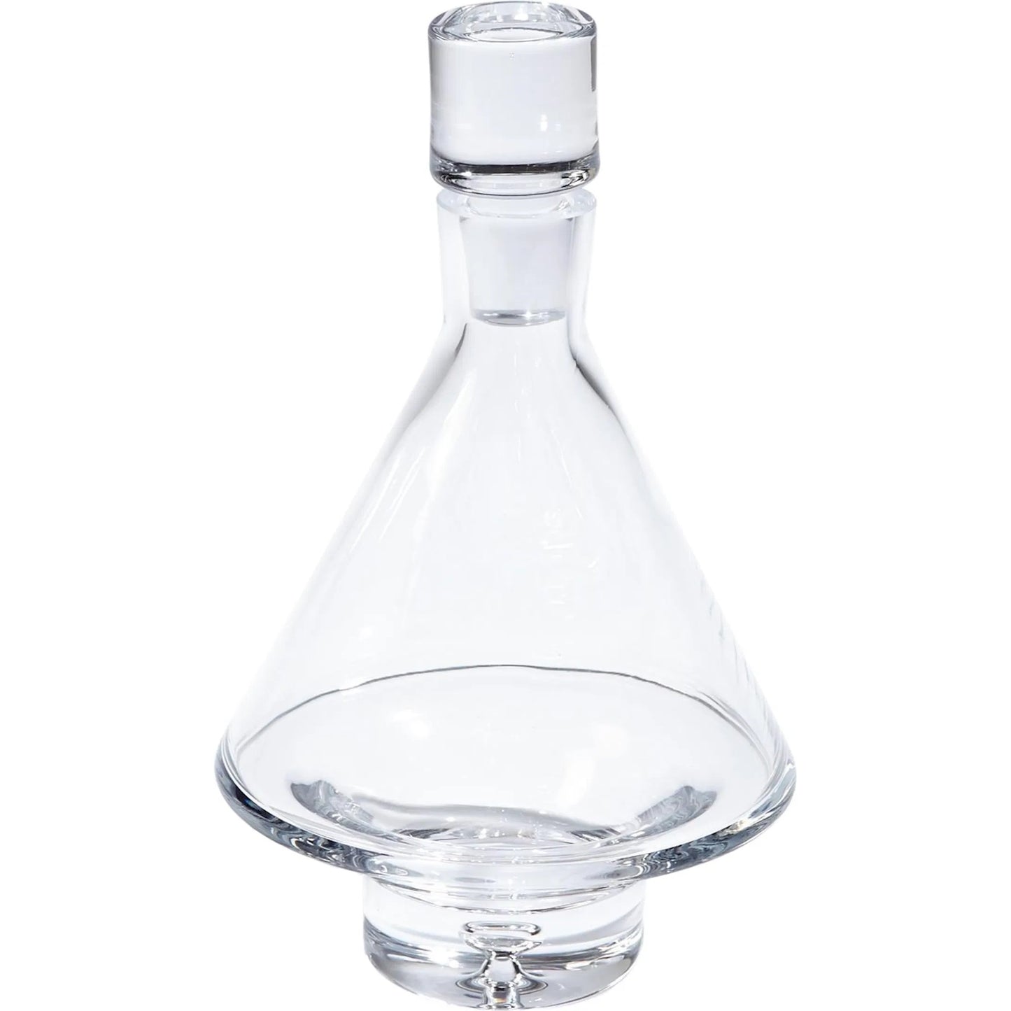 002 SR-701193 | Primary Silo | Fat Bottom Decanter by Global Views. Made from glass in a modern style.