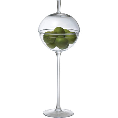 Having A Ball Covered Bowl by Global Views. Made from glass in a transitional style.