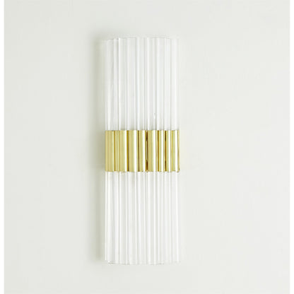 Acrylic Sconce by Global Views. Made from acrylic in a transitional style.