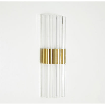 Acrylic Sconce by Global Views. Made from acrylic in a transitional style.
