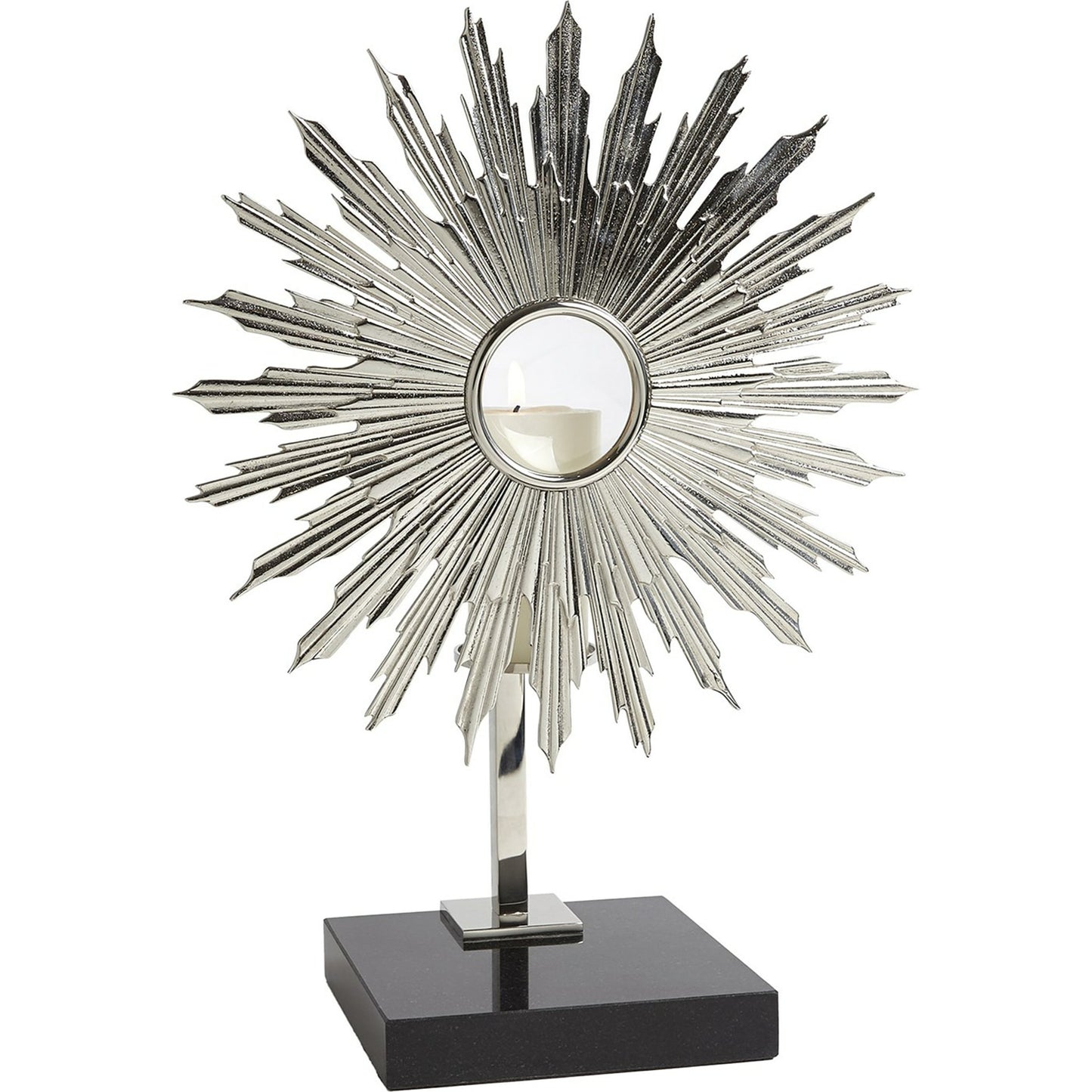 001 SR-939930 | Additional Silo | Lumiere by Global Views in nickel. Made from brass, granite in a transitional style.
