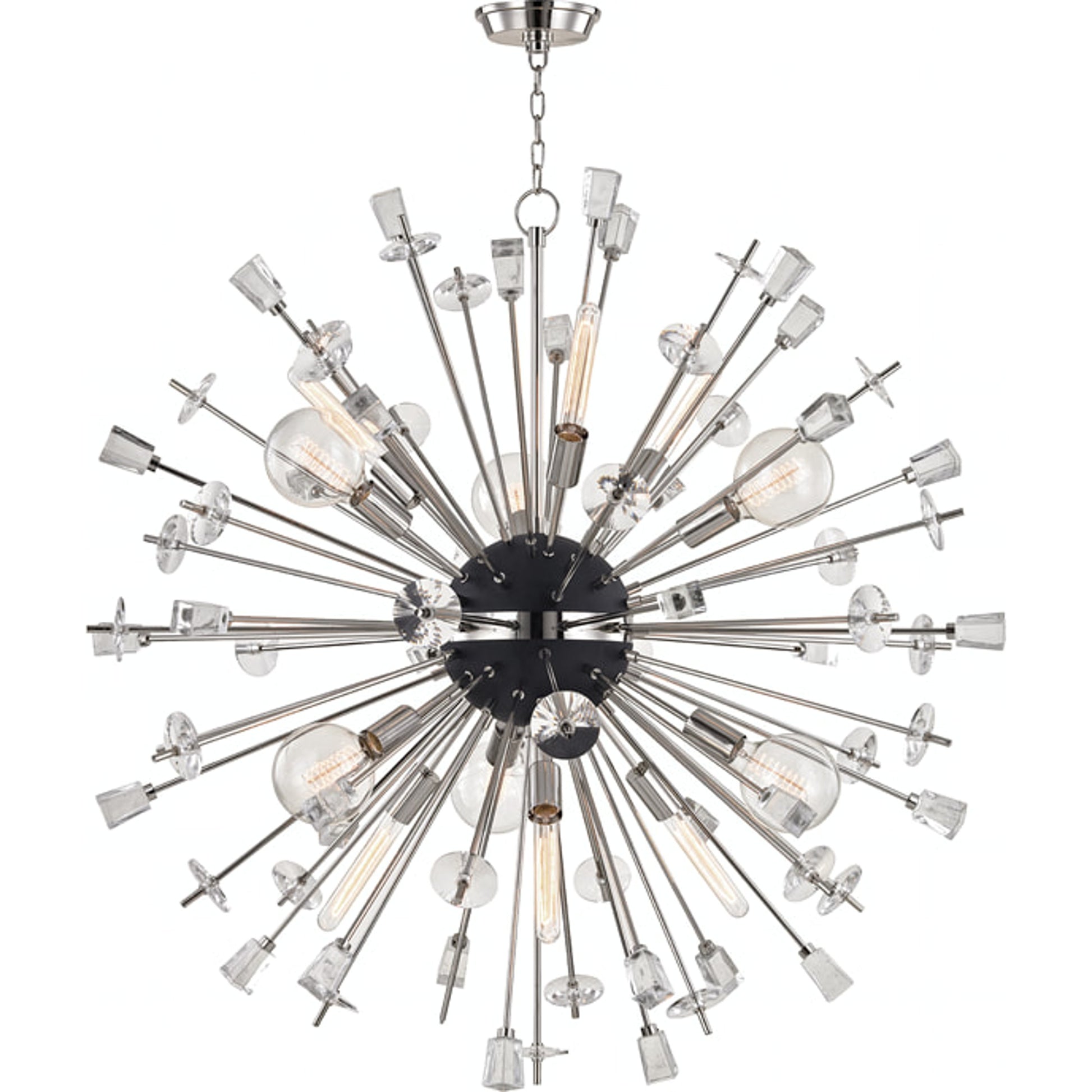 Liberty Chandelier by Hudson Valley. Made from steel in a modern style.