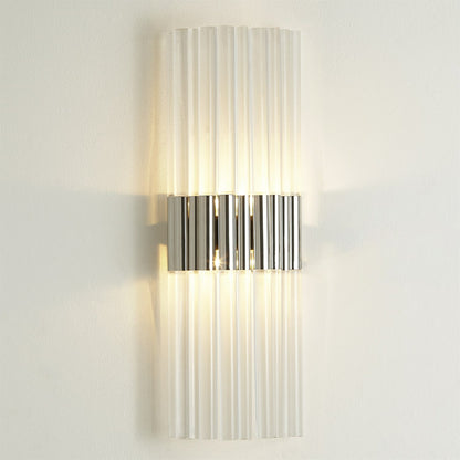 Acrylic Sconce by Global Views. Made from acrylic in a transitional style.