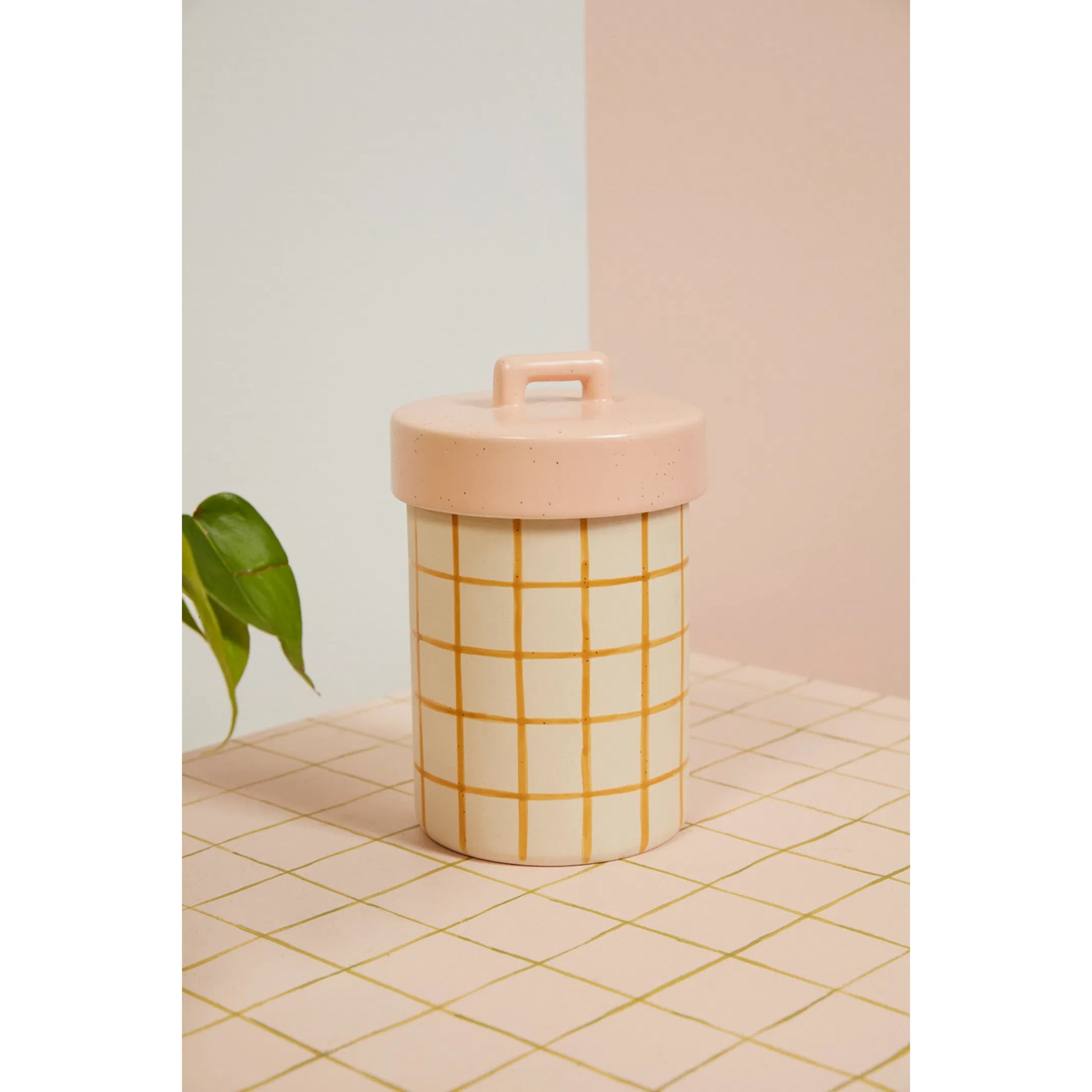 Margot Canister by Accent Decor. Made from ceramic in a modern style.