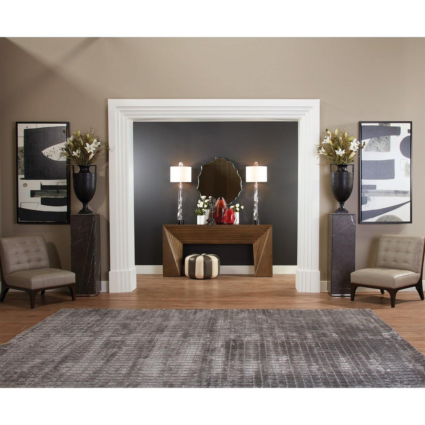 002 SR-939763 | Additional Silo | Chiseled Mirror by Global Views. Made from glass in a eclectic & global style.