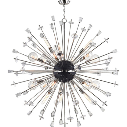 Liberty Chandelier by Hudson Valley. Made from steel in a modern style.