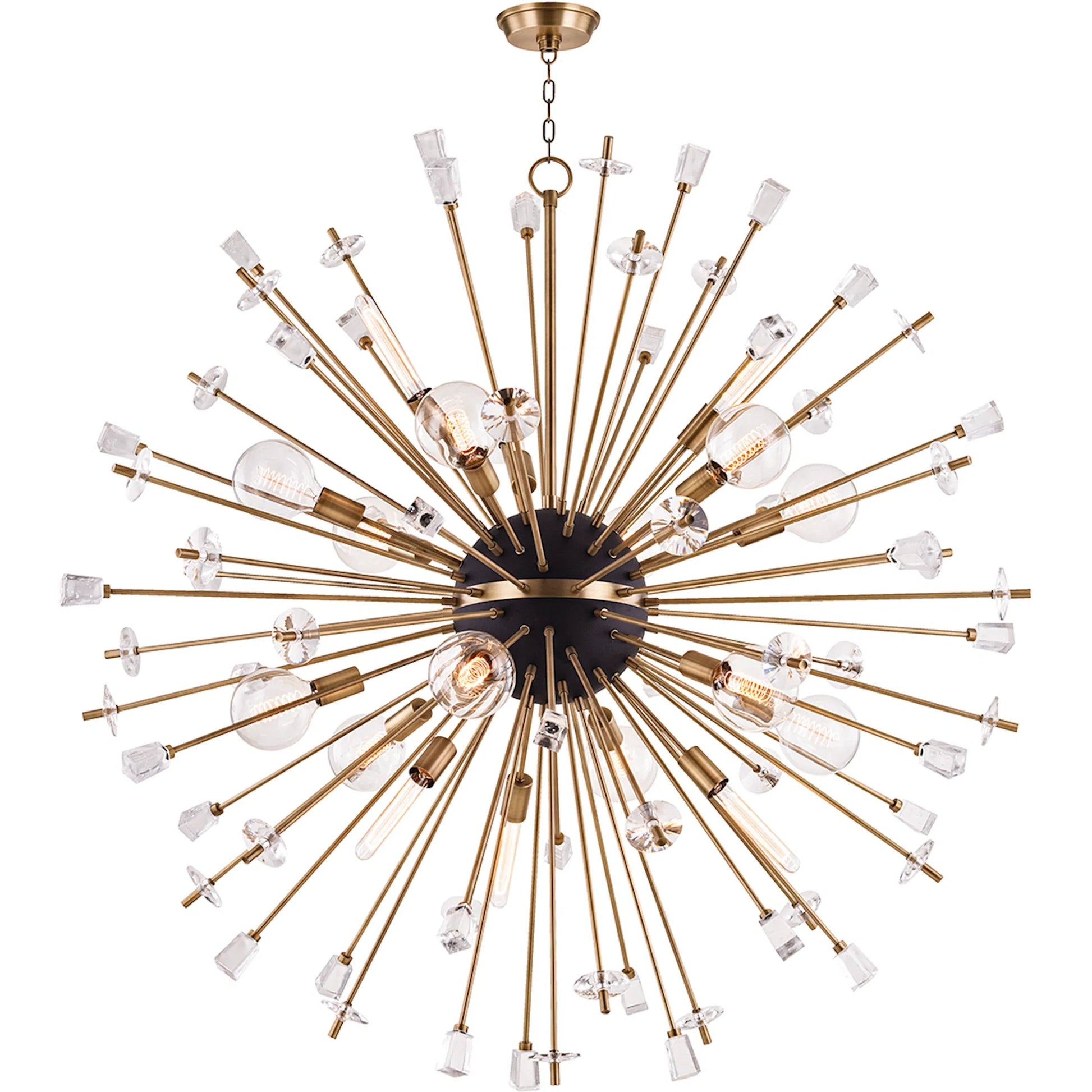 Liberty Chandelier by Hudson Valley. Made from steel in a modern style.