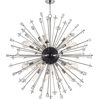 Liberty Chandelier by Hudson Valley. Made from steel in a modern style.