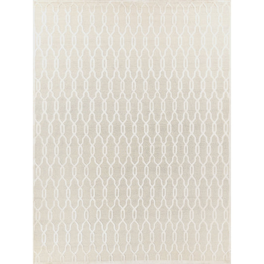 Harmony Tibetan Rug - Light Beige, Ivory by Exquisite Rugs in light beige/ivory. Made from ivory in a unique style.