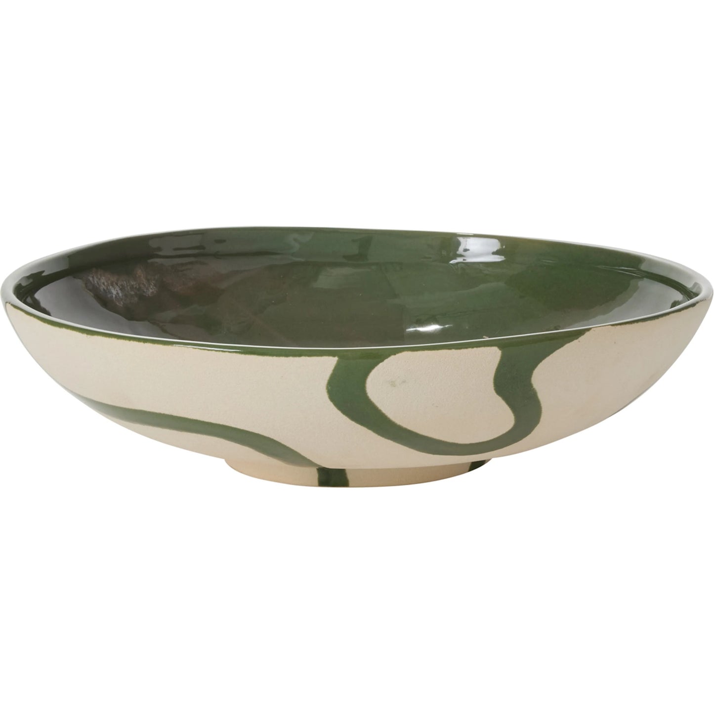 001 SI-2539524 | Primary Silo | Curvature Bowl by Accent Decor in green. Made from ceramic in a unique style.