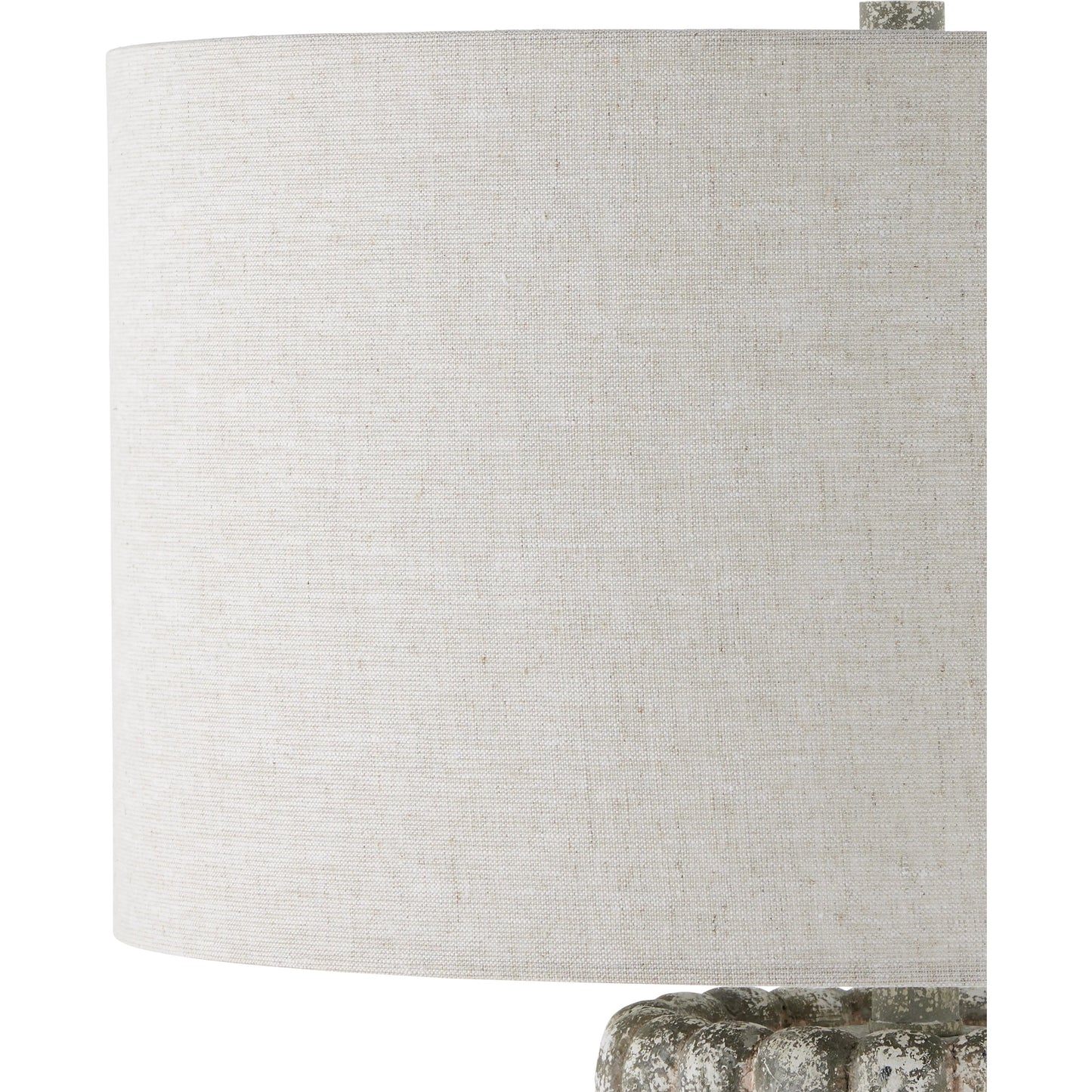 003 SI-2191669 | Additional Silo | Boudoirs Table Lamp by Currey and Company in dark gray, off-white. Made from concrete in a modern style.
