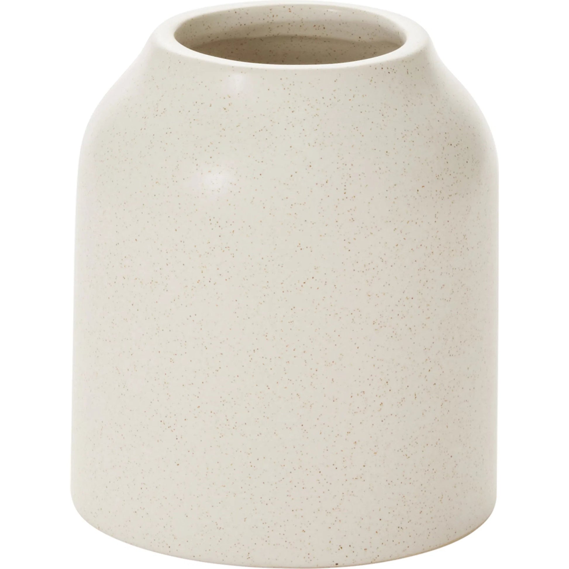 Flynn Vase 6 (Set of 6) by Accent Decor in white. Made from ceramic in a unique style.
