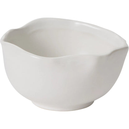 Easy Bowl 4 (Set of 4) by Accent Decor in white. Made from ceramic in a unique style.