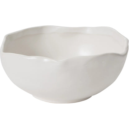 Easy Bowl 4 (Set of 4) by Accent Decor in white. Made from ceramic in a unique style.