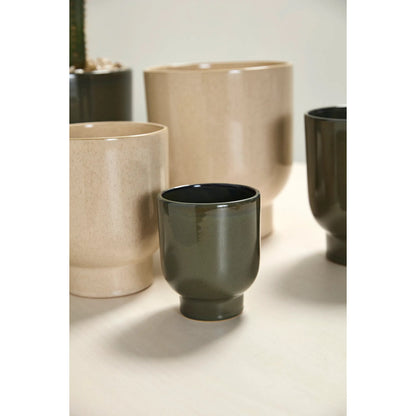 Fischer Pot 2 (Set of 2) by Accent Decor. Made from ceramic in a unique style.