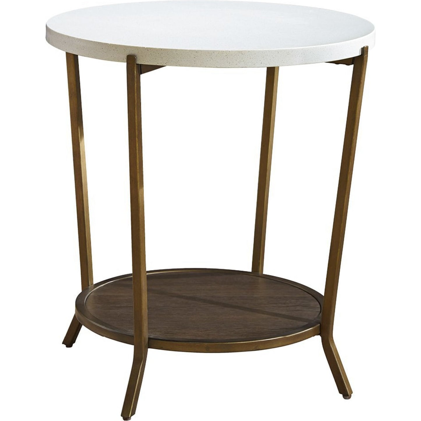 002 SR-813782 | Additional Silo | Playlist Round End Table by Universal Furniture in antique brass and brown eyed girl. Made from unique in a transitional style.