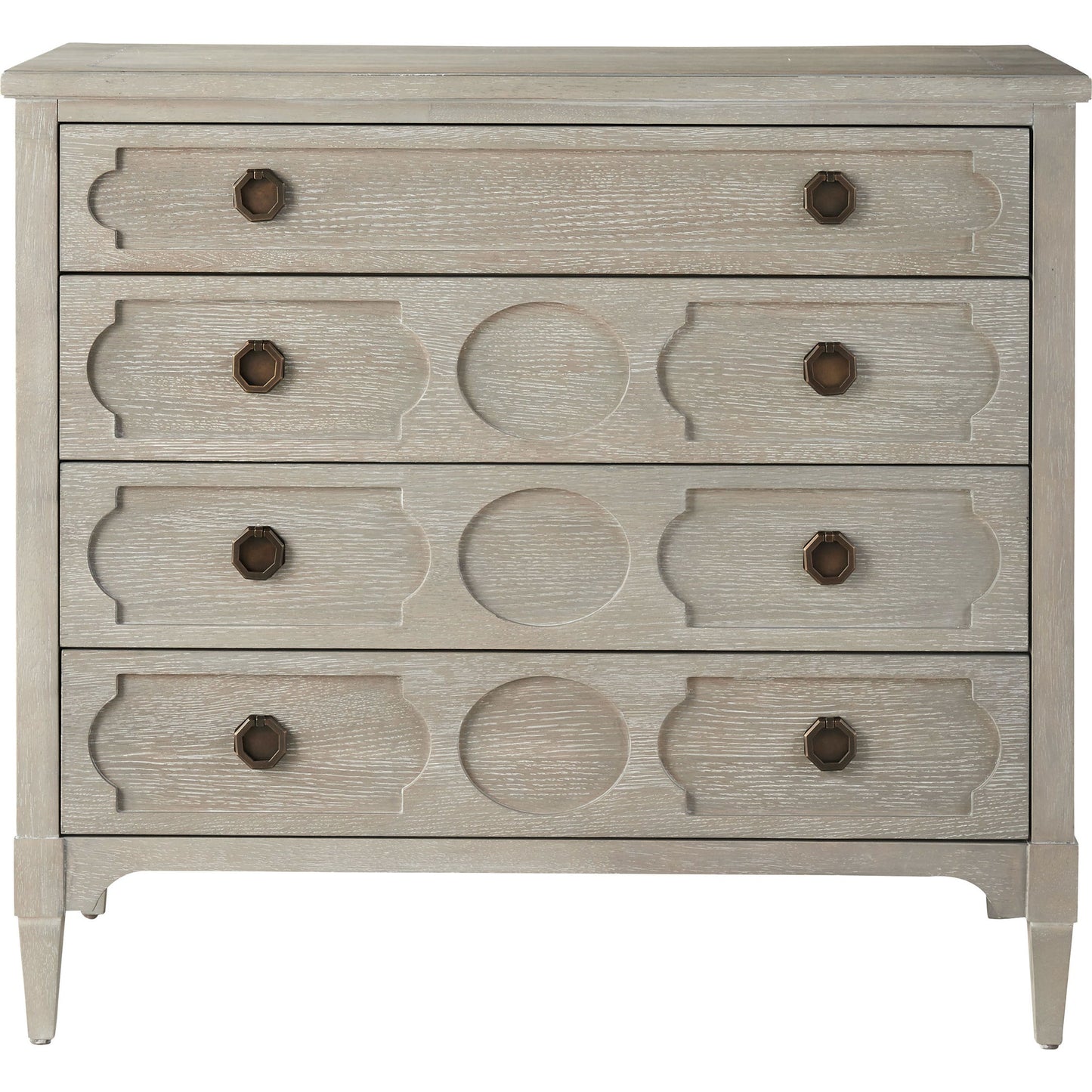 003 SR-813758 | Additional Silo | Playlist Chest by Universal Furniture in antique brass and smoke on the water. Made from unique in a transitional style.