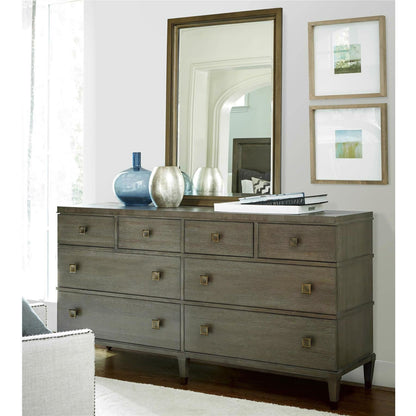 Playlist Dresser by Universal Furniture in antique brass and brown eyed girl. Made from unique in a transitional style.