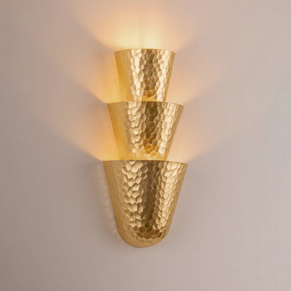 Bucharest Wall Sconce by Corbett. Made from iron in a modern style.