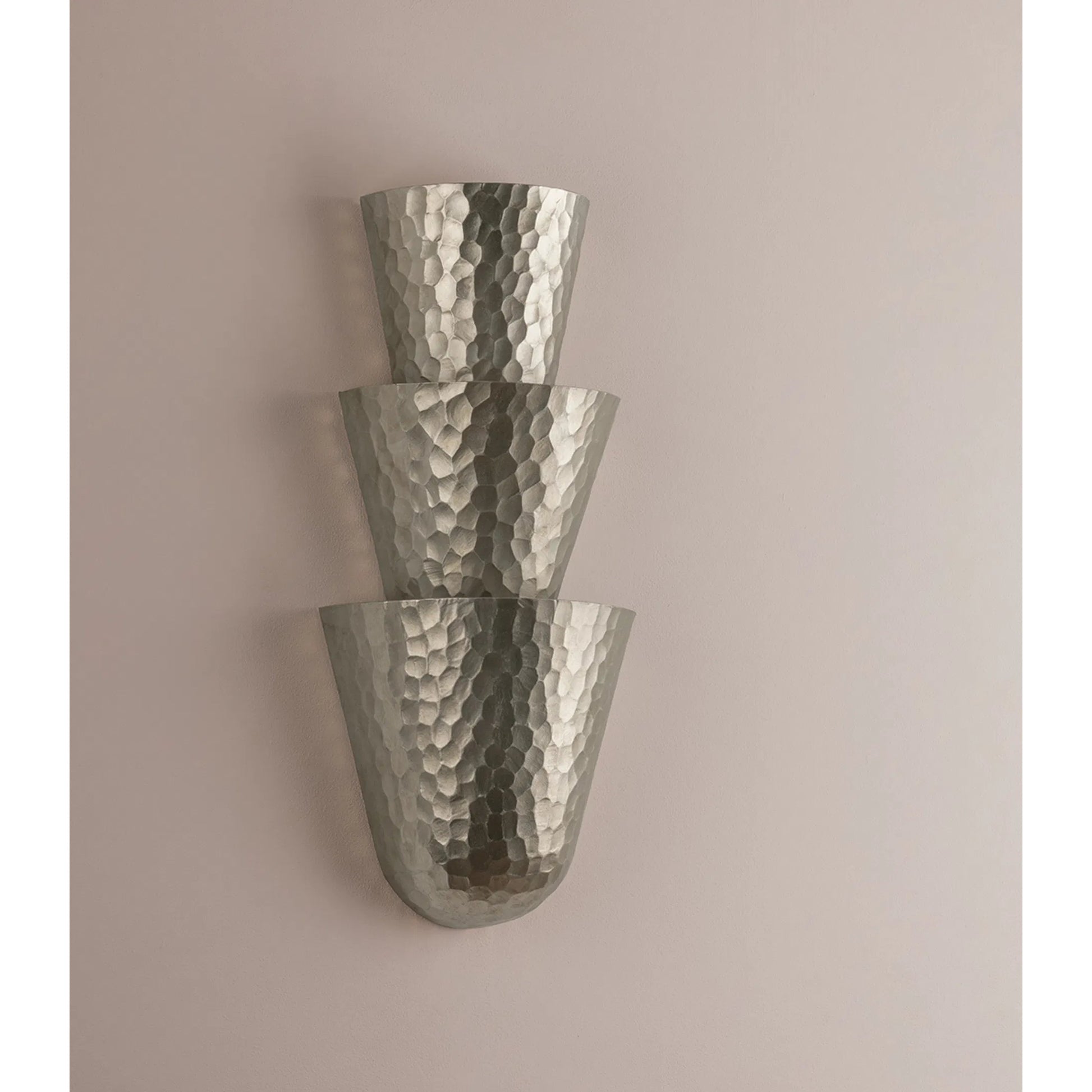 Bucharest Wall Sconce by Corbett. Made from iron in a modern style.