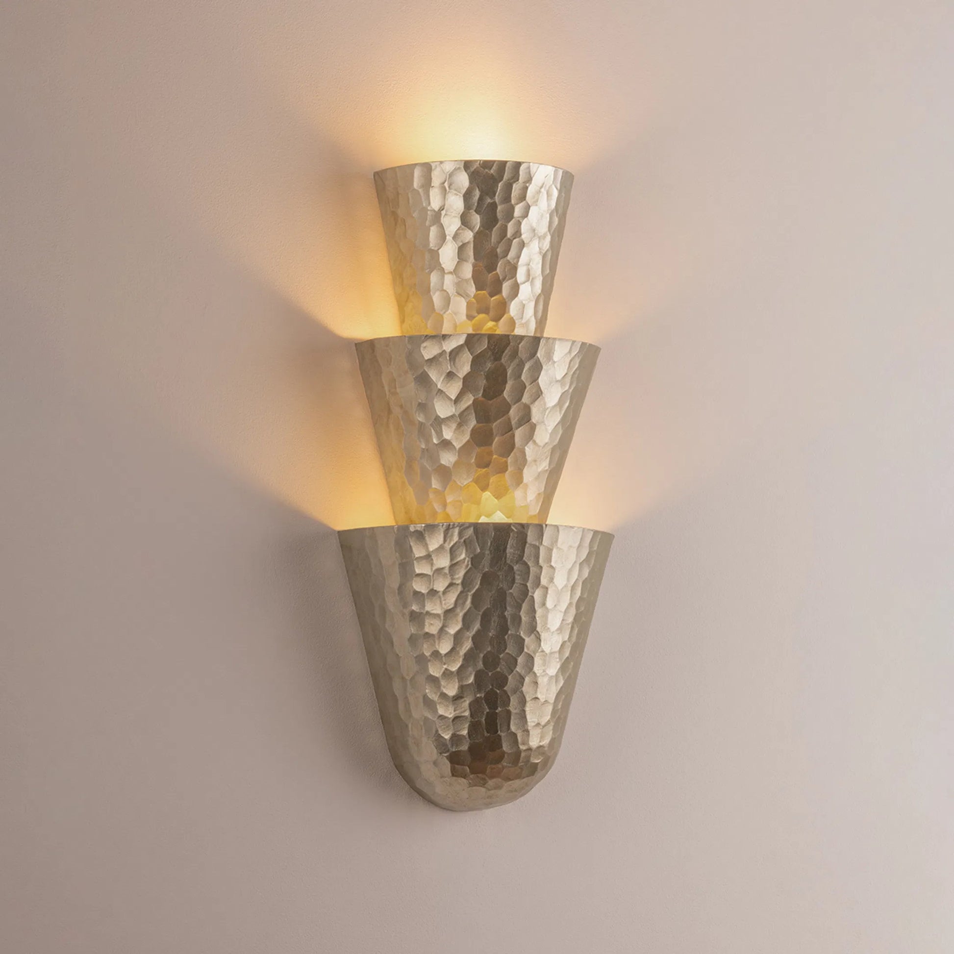 Bucharest Wall Sconce by Corbett. Made from iron in a modern style.
