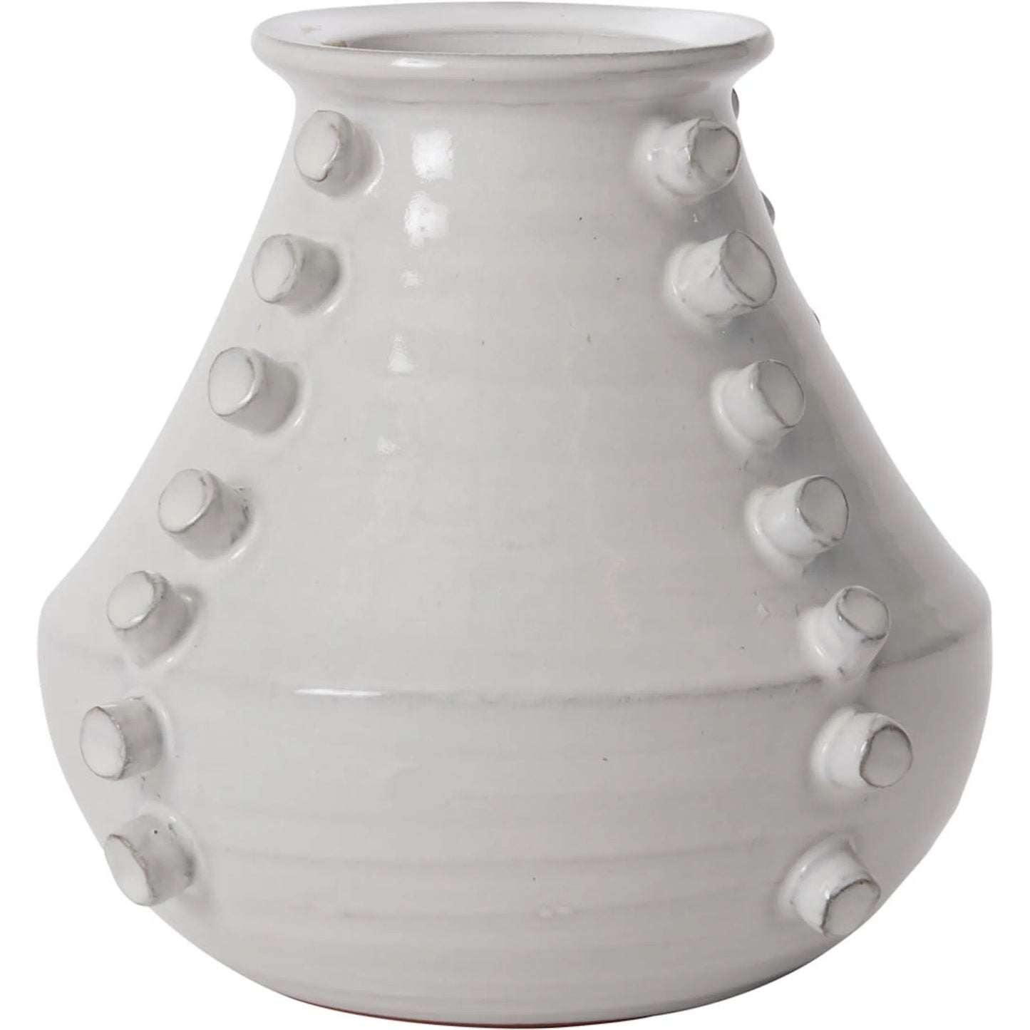 001 SI-2539359 | Primary Silo | Appian Vase by Accent Decor in white. Made from ceramic in a unique style.