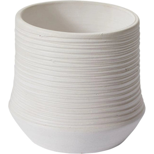 Offshore Pot by Accent Decor in white. Made from ceramic in a modern style.