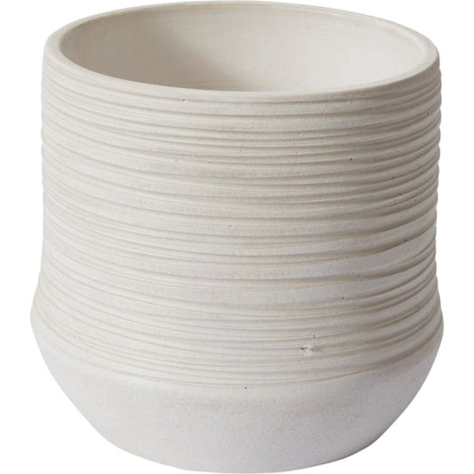 Offshore Pot by Accent Decor in white. Made from ceramic in a modern style.