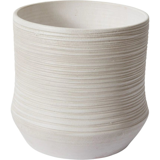 Offshore Pot by Accent Decor in white. Made from ceramic in a modern style.