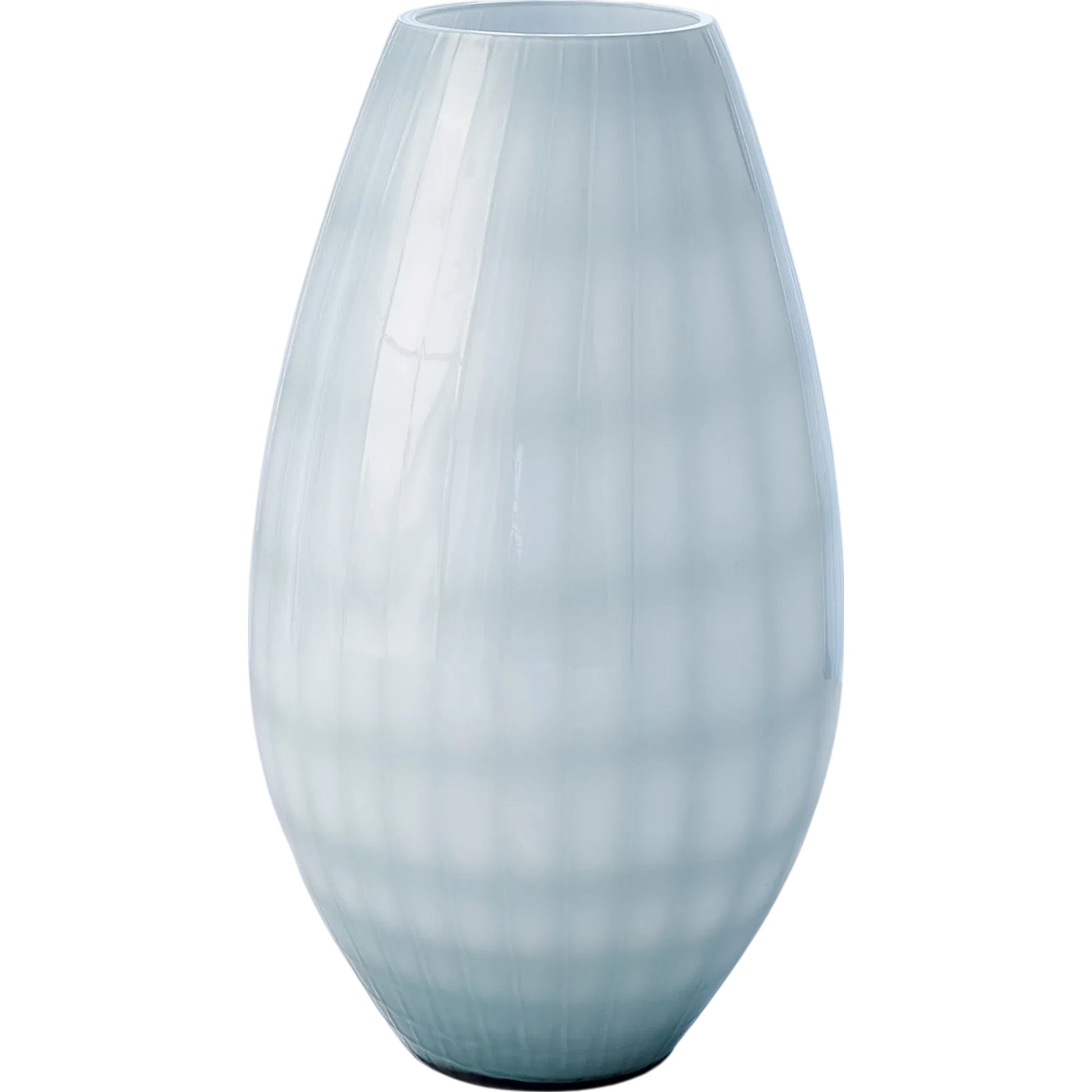 Cased Glass Grid Large Vase by Global Views in blue. Made from unique in a modern style.
