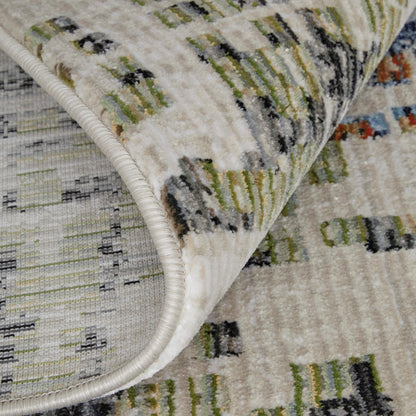 Sonora Rug - SNR39NVF by Feizy in ivory, green, blue. Made from polypropylene, polyester, viscose in a unique style.