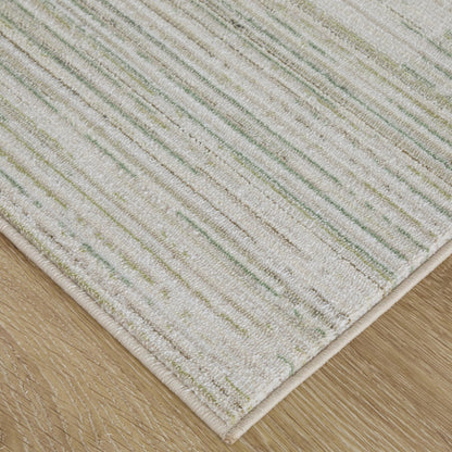 Greenwich Geometric GRW39U7F Rug by Feizy in green, ivory, gray. Made from polypropylene, polyester in a unique style.