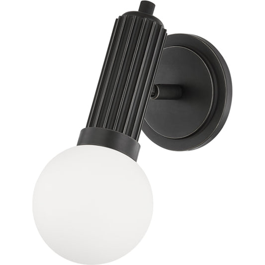 Reade Wall Sconce by Hudson Valley. Made from brass in a eclectic & global style.