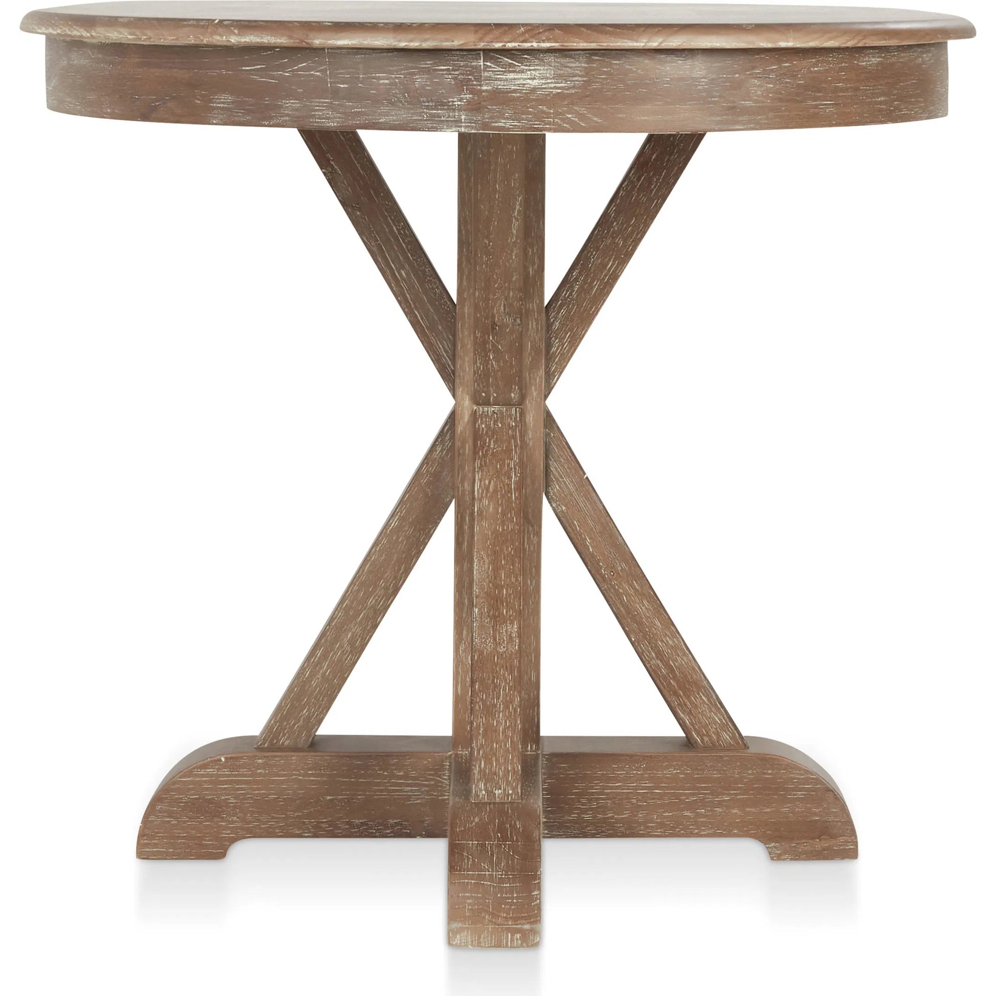 Maxwell Oval Pine Wood Dining Table by Kosas Home in natural. Made from pine wood in a cottage & farmhouse style.