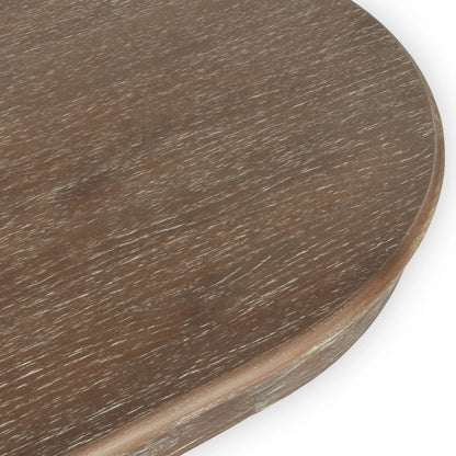 Maxwell Oval Pine Wood Dining Table by Kosas Home in natural. Made from pine wood in a cottage & farmhouse style.