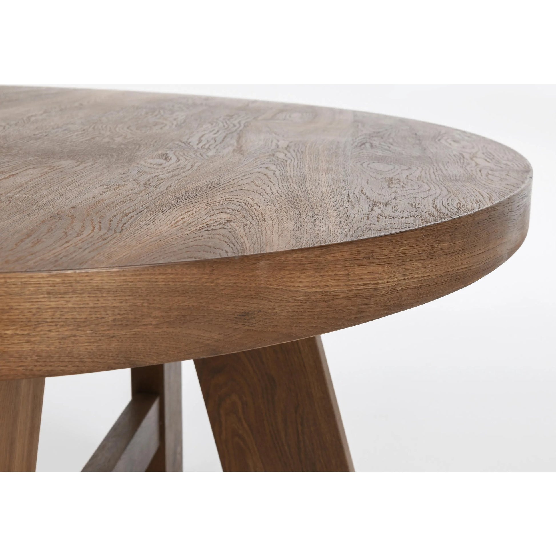 Santa Barbara Oval Wood Dining Table by Classic Home. Made from oak veneer, acacia wood, plywood in a unique style.
