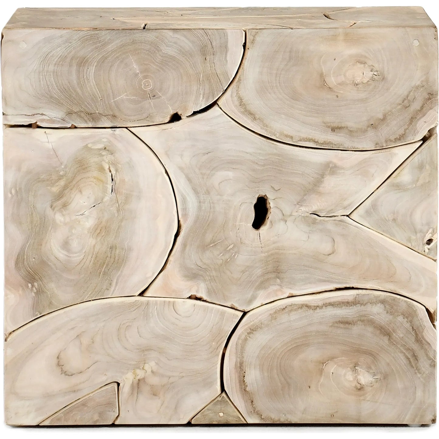 003 SI-2353702 | Additional Silo | Sorrento Teak Wood End Table by Classic Home. Made from teak wood in a cottage & farmhouse style.