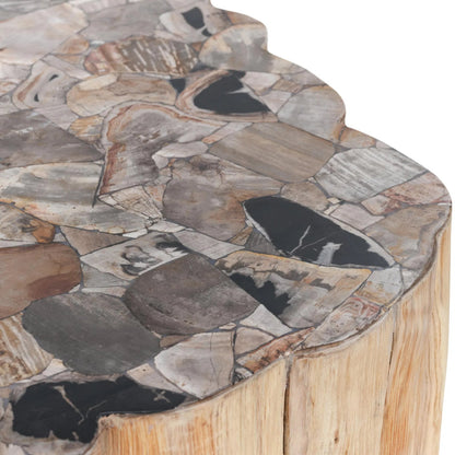Norwest Teak Wood Coffee Table by Classic Home in natural. Made from unique in a transitional style.